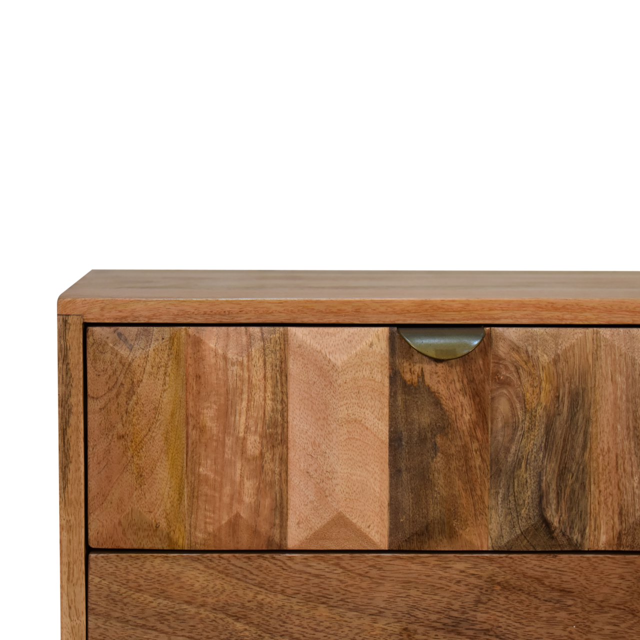 Oak-ish Prism Nightstand - Image 5