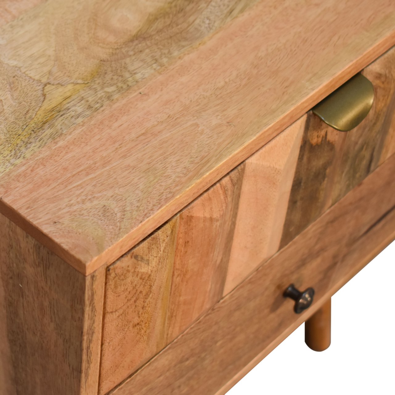Oak-ish Prism Nightstand - Image 6