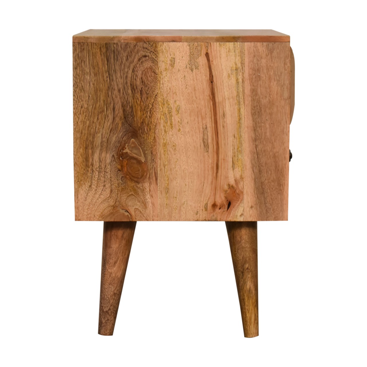 Oak-ish Prism Nightstand - Image 9
