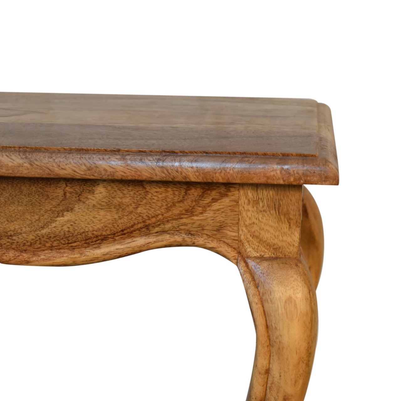 Oak-ish French Style Stool Set - Image 7