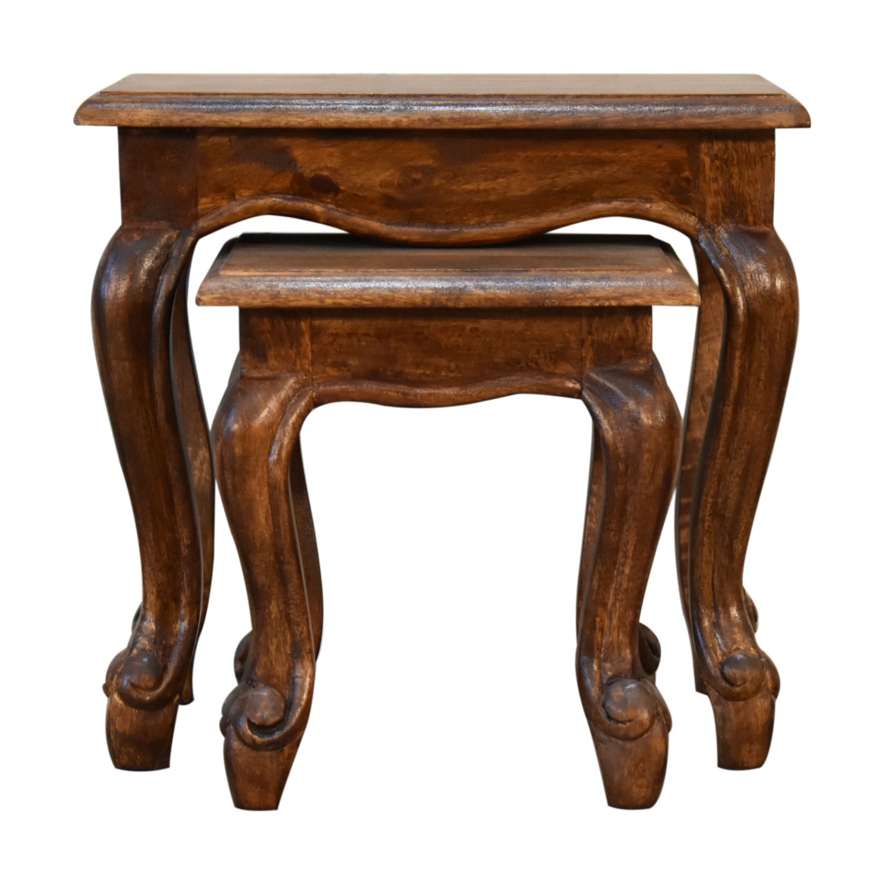 Canada Chestnut French Style Stool Set Suppliers
