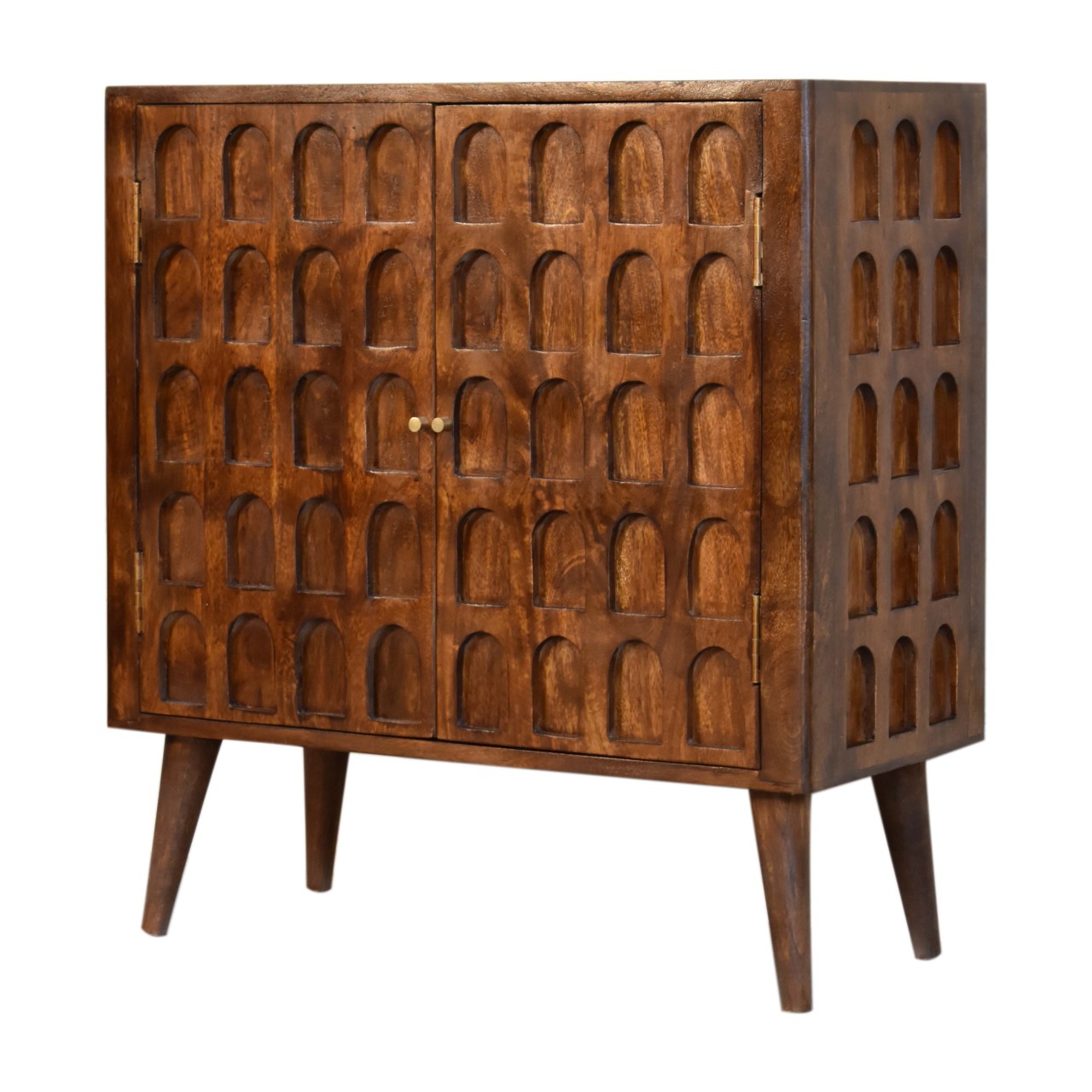 Chestnut Arch Cabinet - Image 4