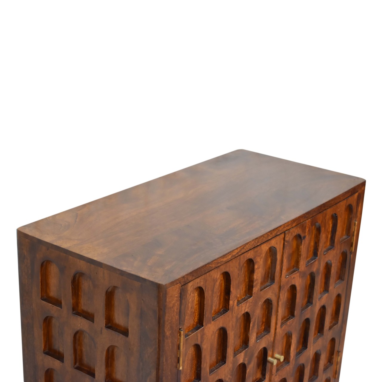 Chestnut Arch Cabinet - Image 6