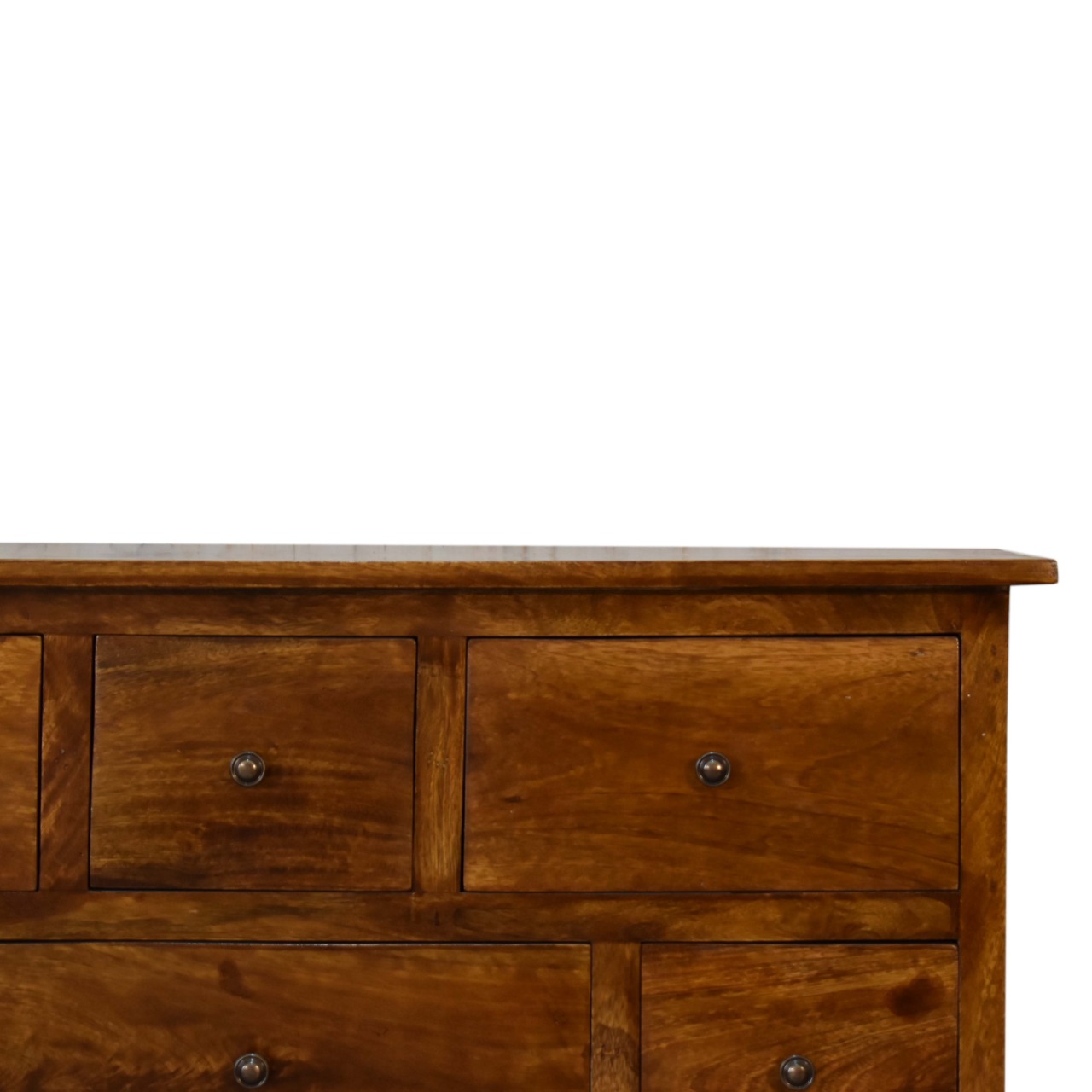 Chestnut Solid Wood 8 Drawer Chest - Image 5