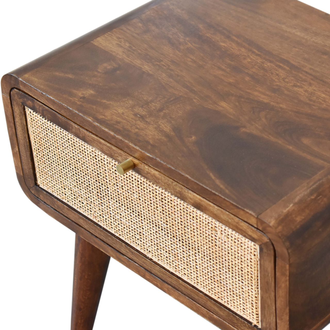 Close-knit Chestnut Nightstand - Image 6