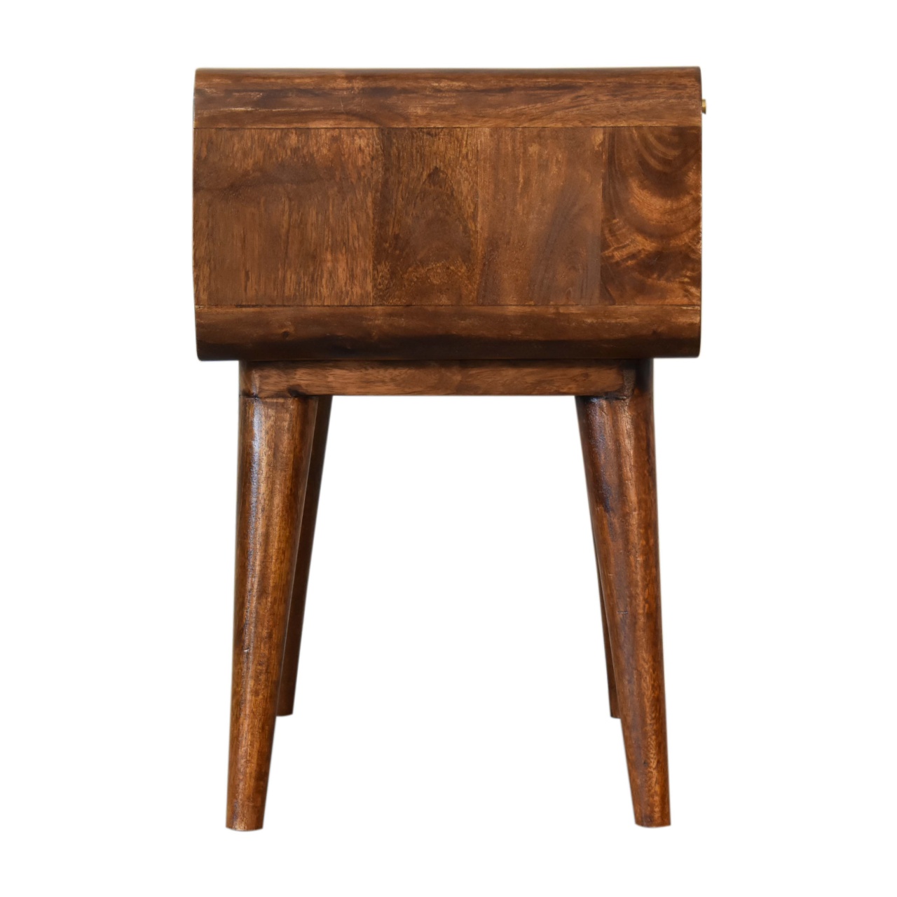 Close-knit Chestnut Nightstand - Image 9