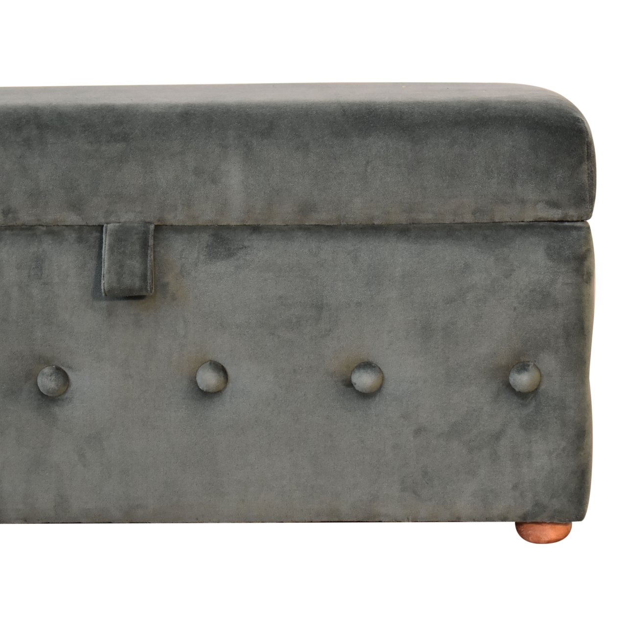 Emerald Velvet Lid-up Ottoman - Image 8