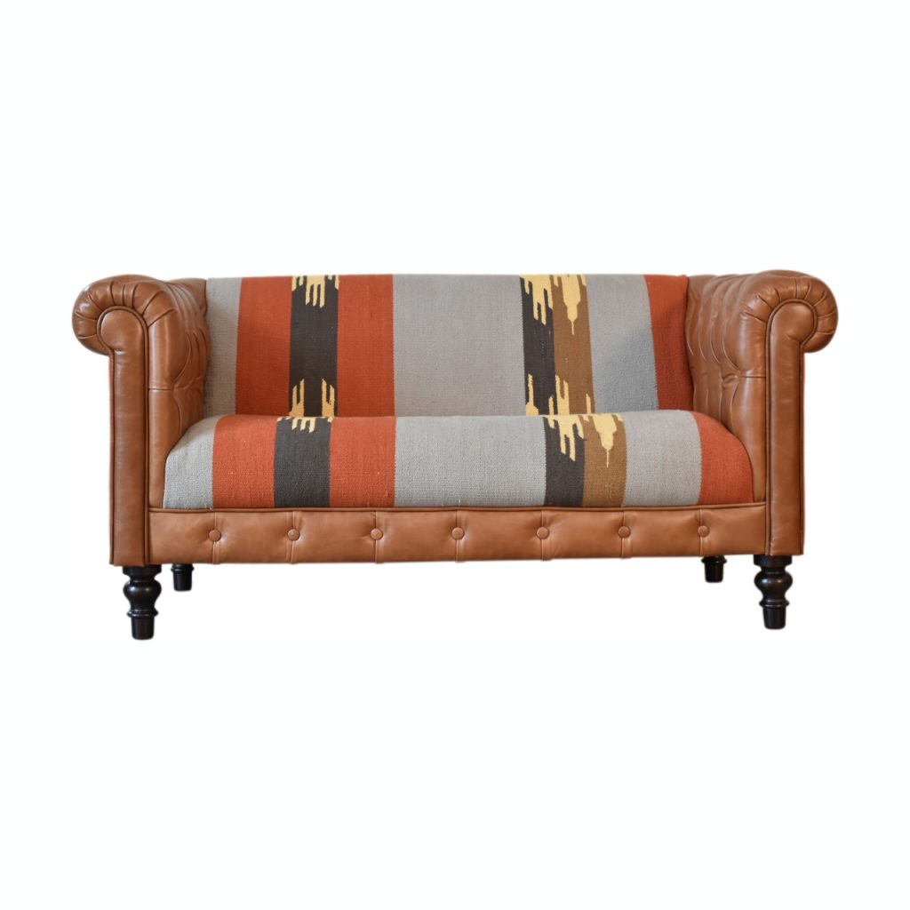 Canada Durrie & Leather Mixed Sofa Suppliers