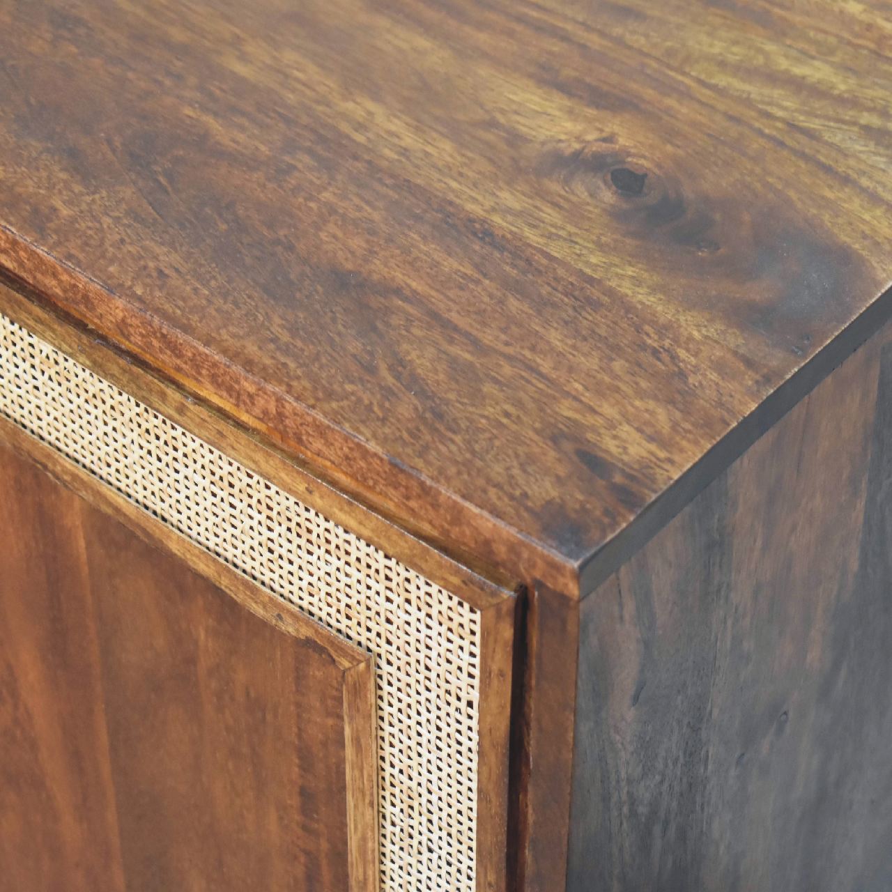 Carved Chestnut Cabinet - Image 7