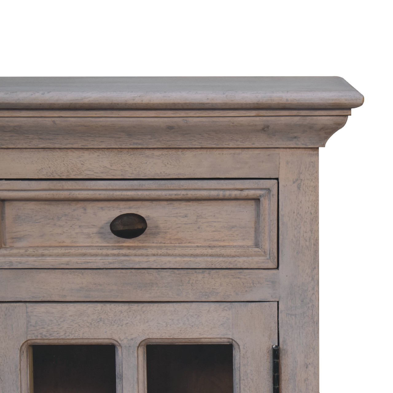 Glazed Stone Nightstand - Image 5