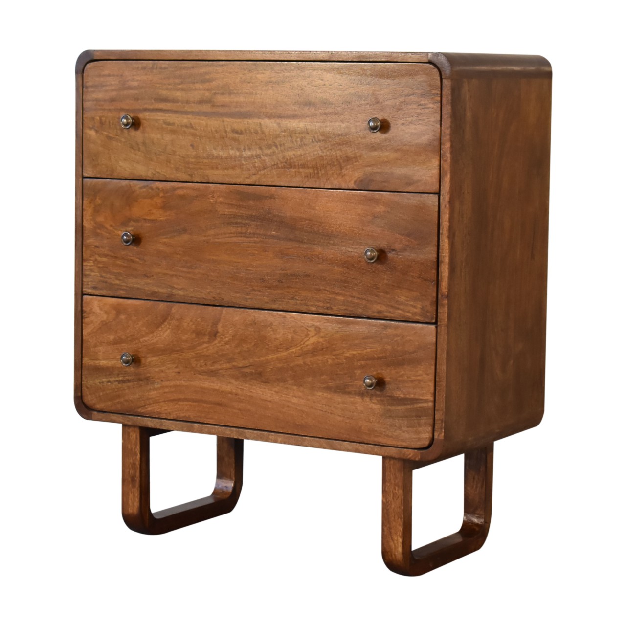U-Curved Chestnut Chest - Image 3