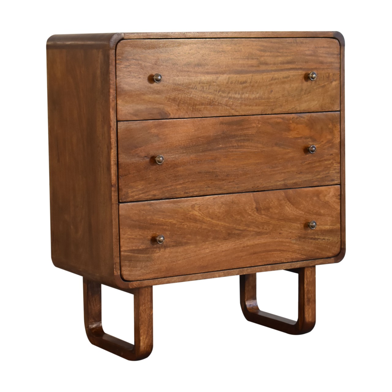 U-Curved Chestnut Chest - Image 4