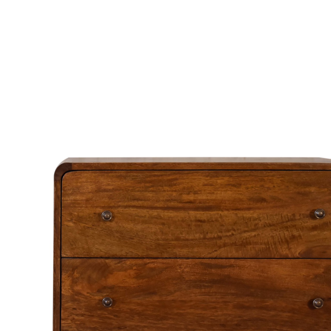 U-Curved Chestnut Chest - Image 5