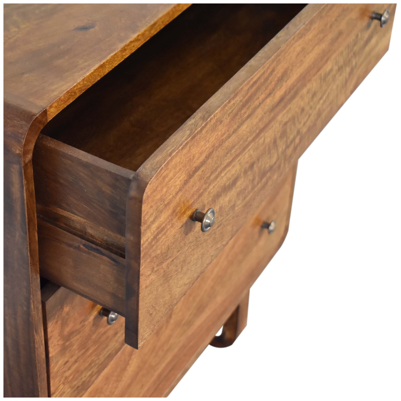 U-Curved Chestnut Chest - Image 7