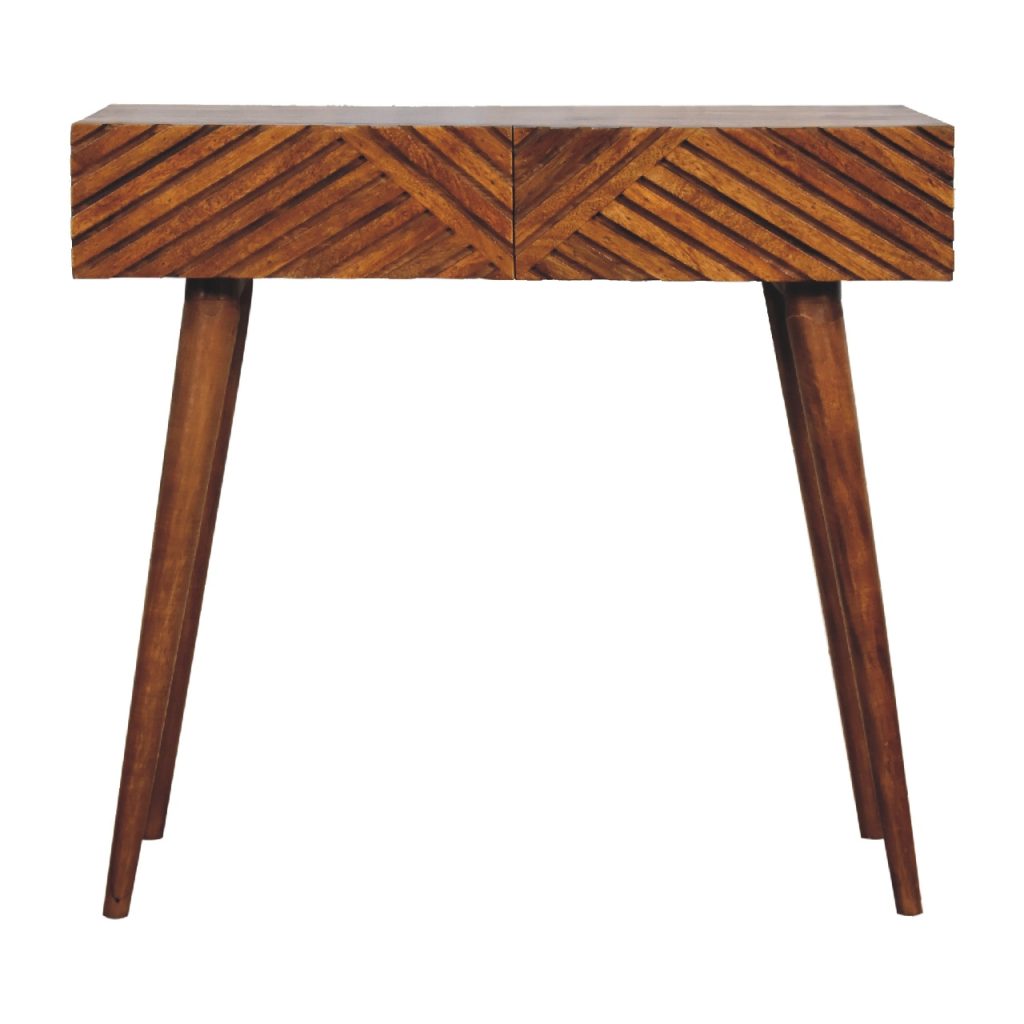 Canada Chestnut Lille Console Table Suppliers