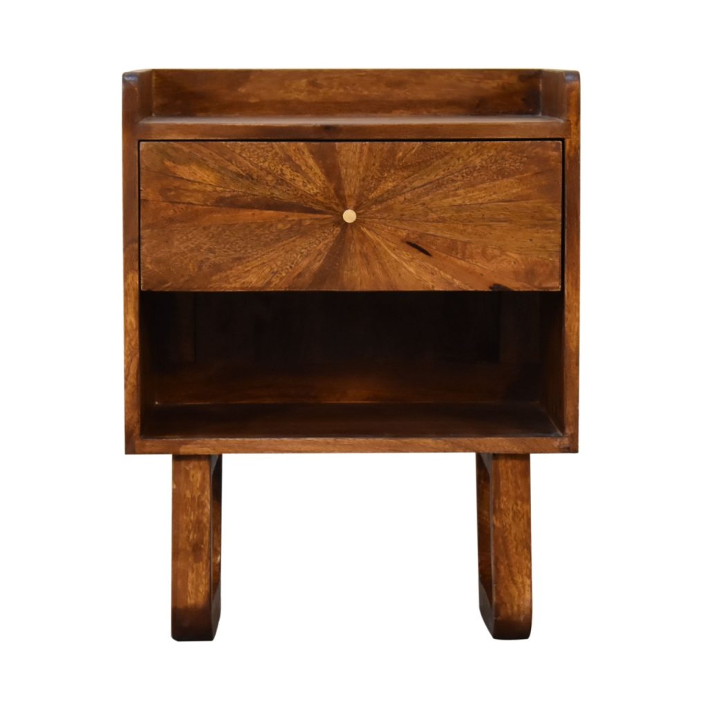 Canada U-Chestnut Sunrise Open Nightstand Suppliers