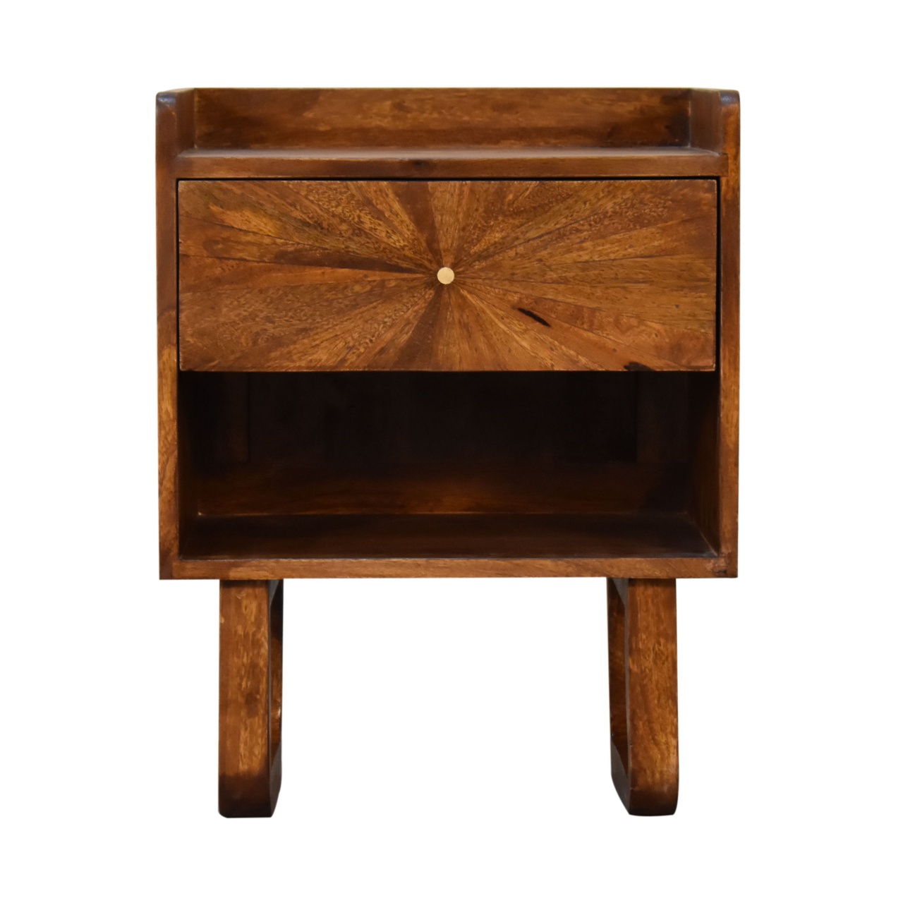Canada U-Chestnut Sunrise Open Nightstand Suppliers