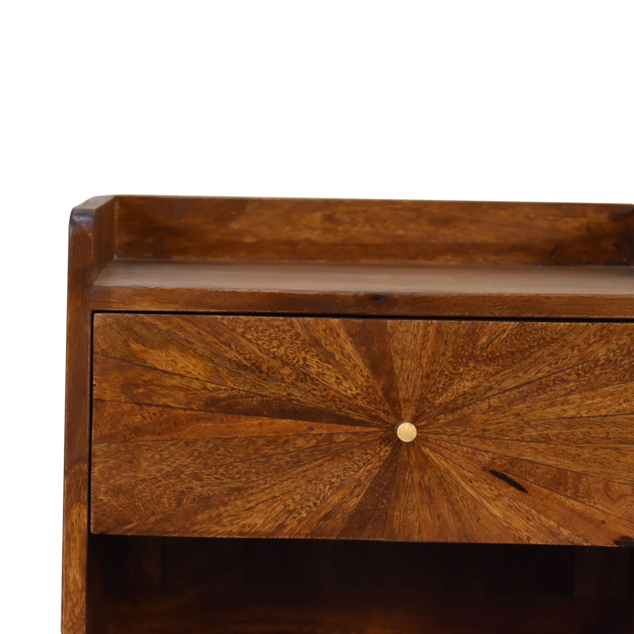 U-Chestnut Sunrise Open Nightstand - Image 4