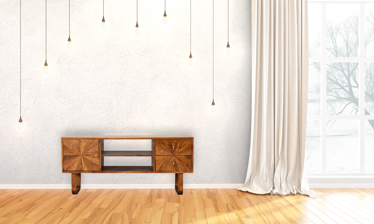 U-Chestnut Sunrise Media Unit - Image 10