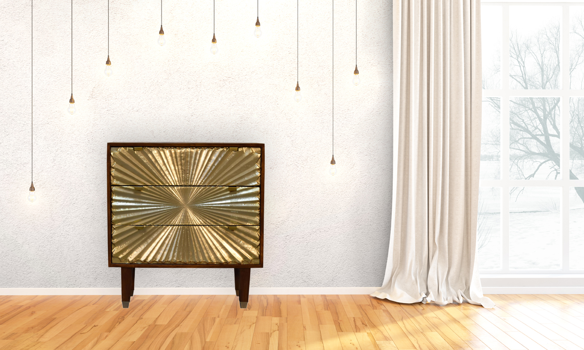 Manila Gold Tapered Chest - Image 10