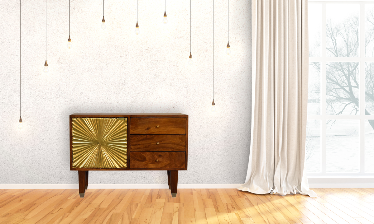 Manila Gold Tapered Sideboard - Image 10