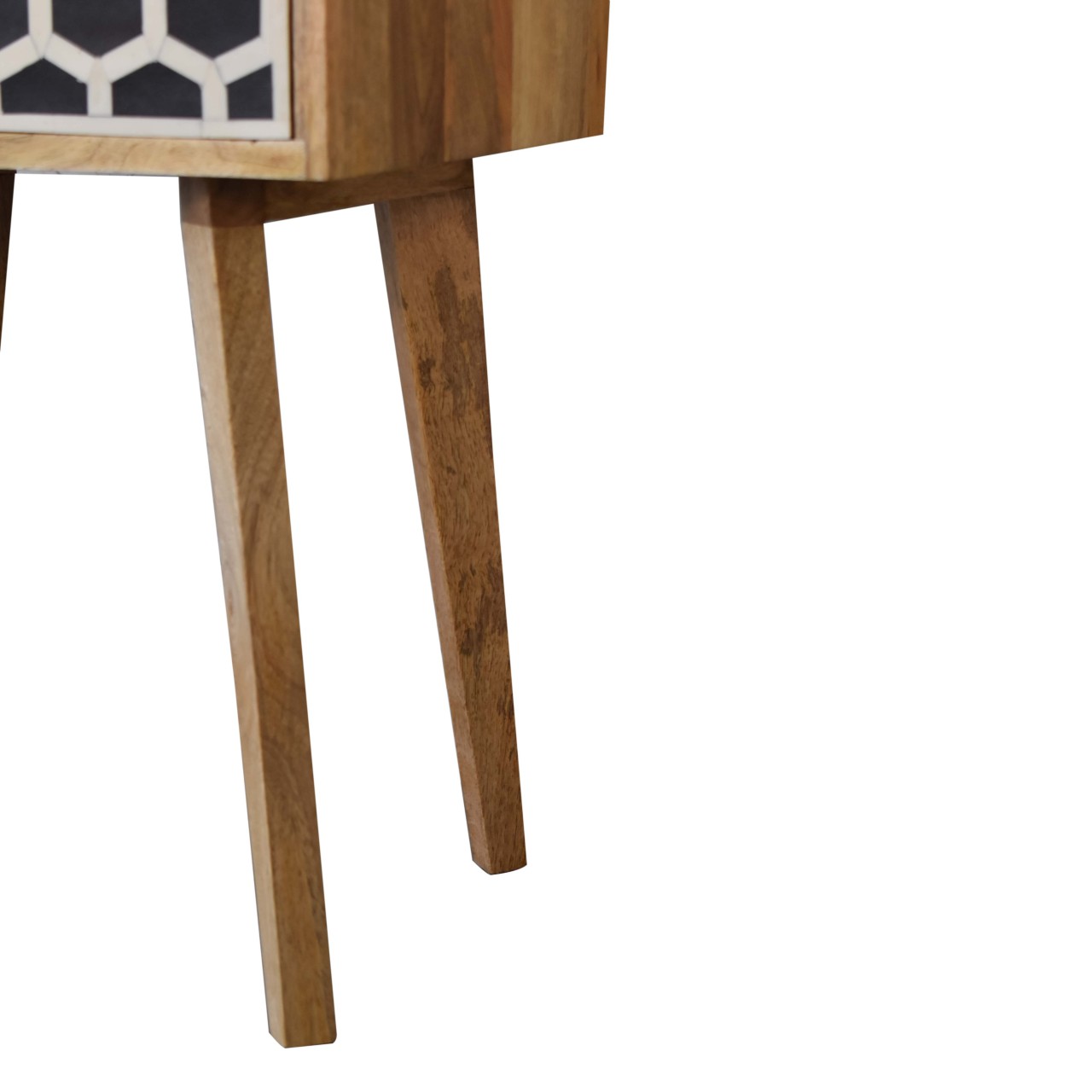 Bone Inlay Tapered Nightstand - Image 7