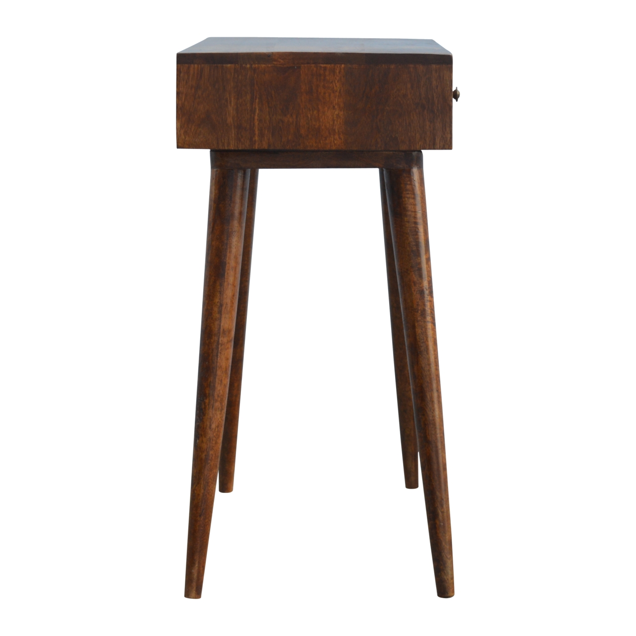 Geometric Brass Console Table - Image 9