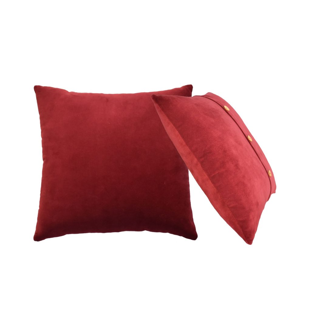 Canada Quinn Cushion - Wine Red Suppliers