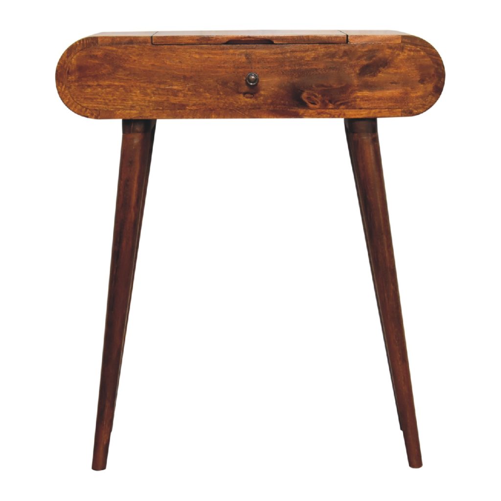 Canada Mini Round Chestnut Fold Vanity Suppliers