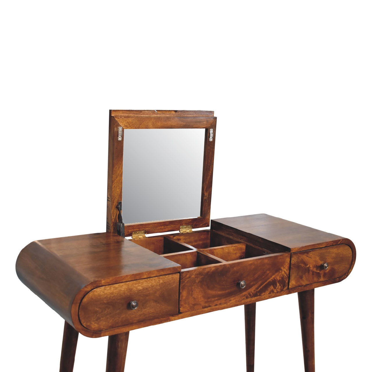 Chestnut Mirror Dressing Table - Image 7