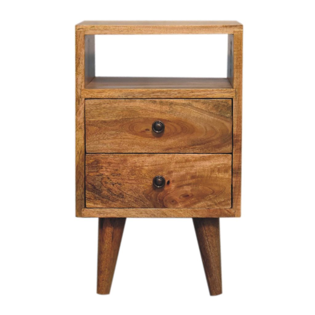 Canada Mini Oak-ish Classic Open Nightstand Suppliers