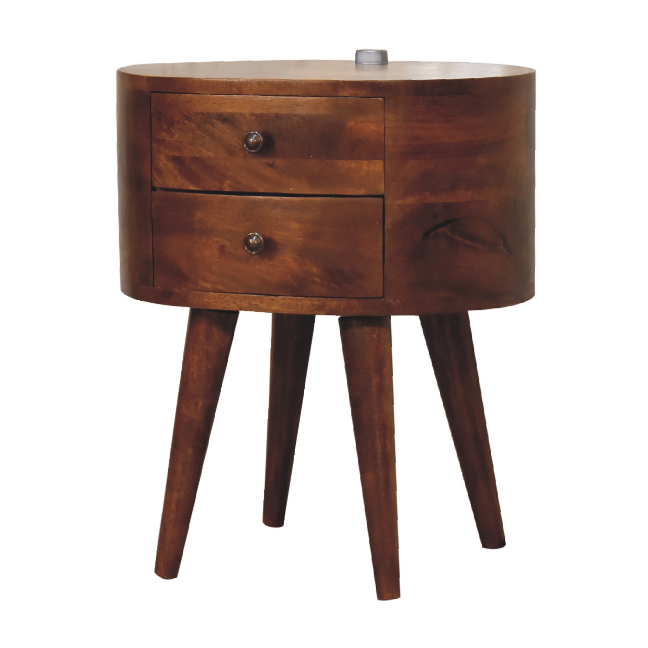 Chestnut Nightstand with Reading Light - Image 3