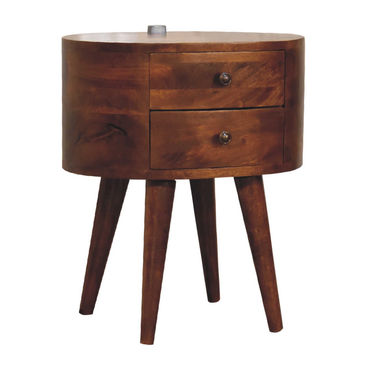 Chestnut Nightstand with Reading Light - Image 4
