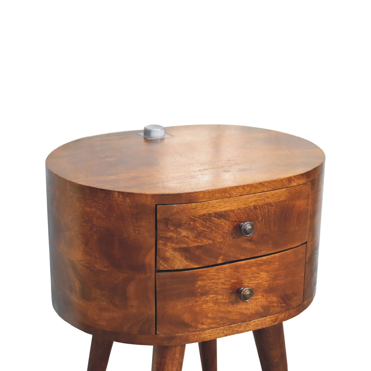 Chestnut Nightstand with Reading Light - Image 5