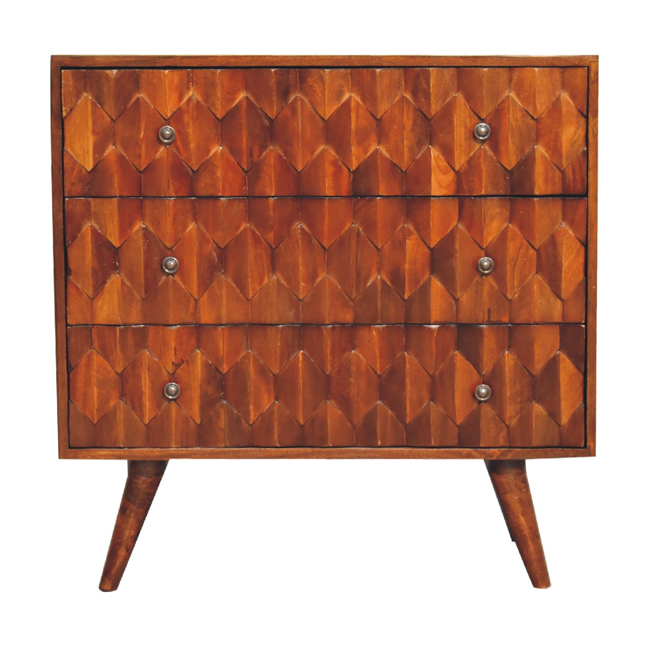 Canada Pineapple Chestnut Carved Chest Suppliers