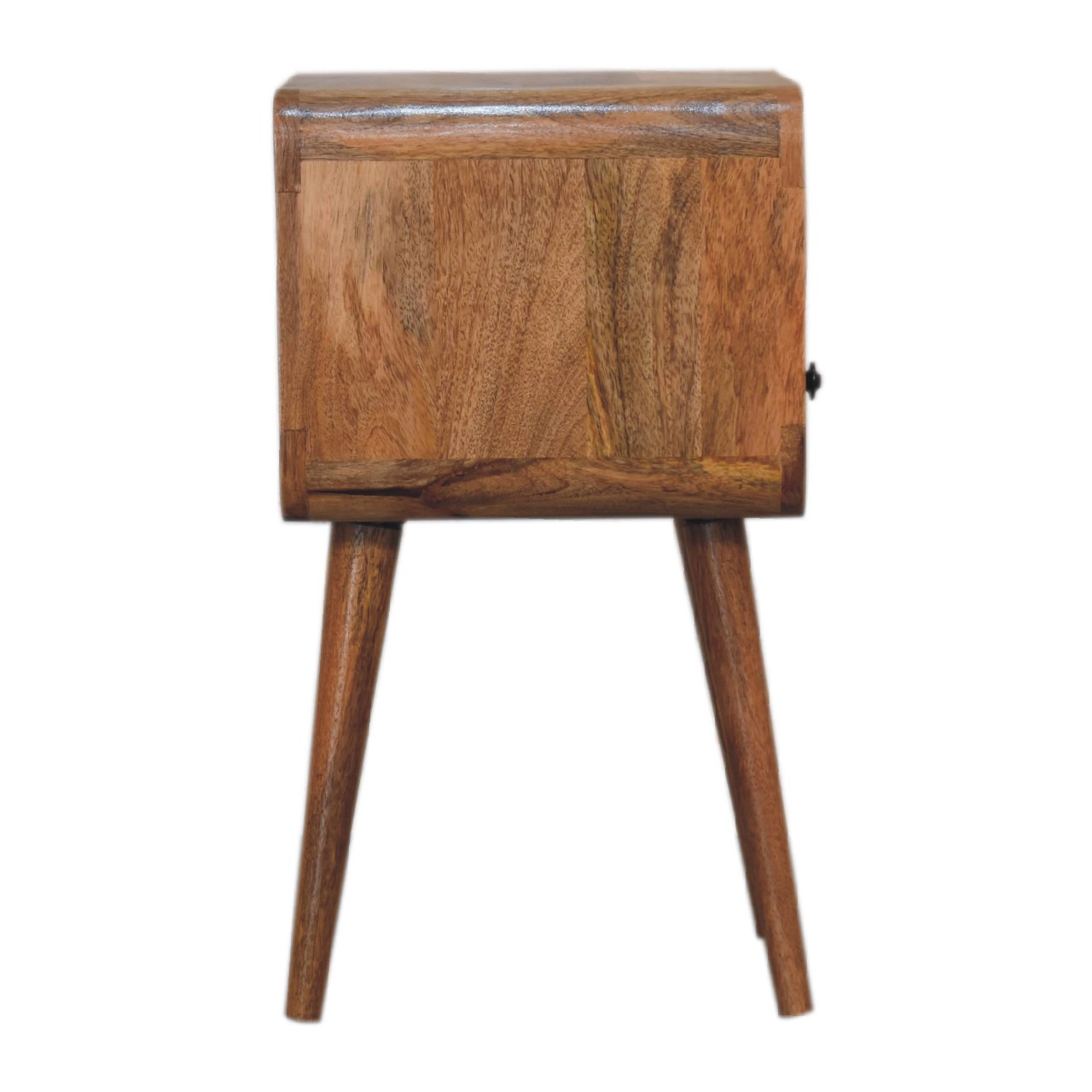 Mini Oakish Curve Open Nightstand - Image 9