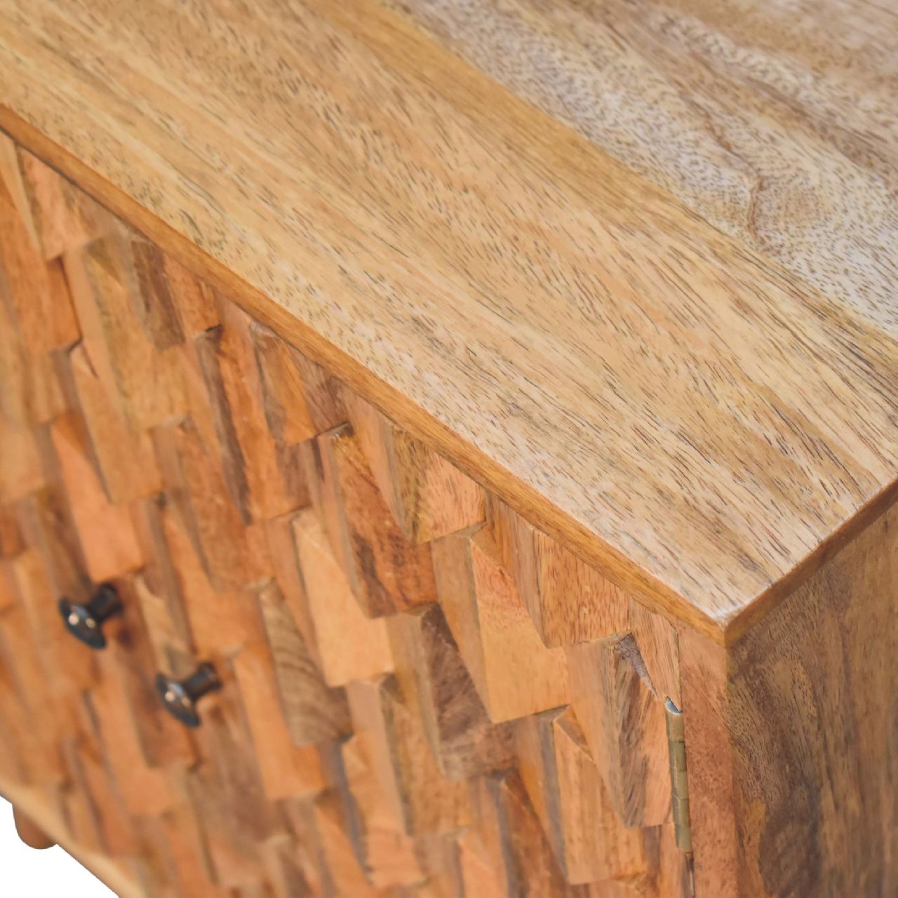 Mini Pineapple Carved Cabinet - Image 6