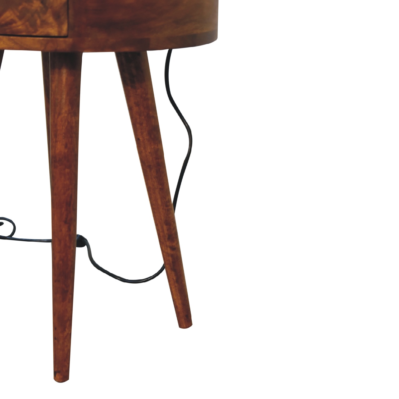 Single Chestnut Nightstand - Image 9