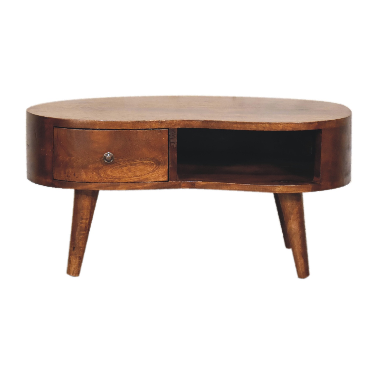 Canada Mini Chesnut Wave Coffee Table Suppliers