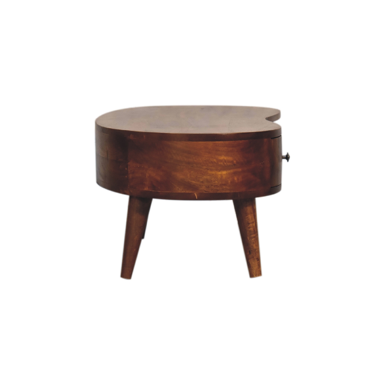Mini Chesnut Wave Coffee Table - Image 9