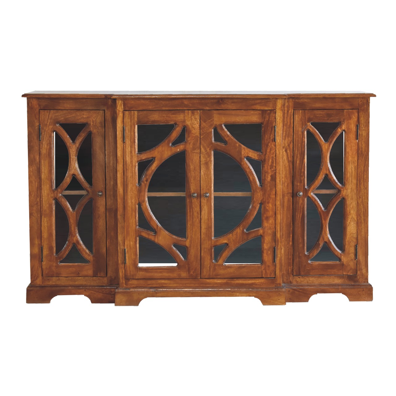Glazed Carve Chestnut Sideboard - Image 2