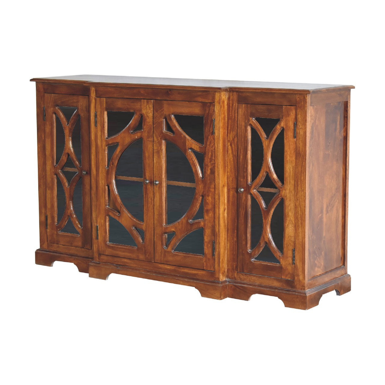 Glazed Carve Chestnut Sideboard - Image 3