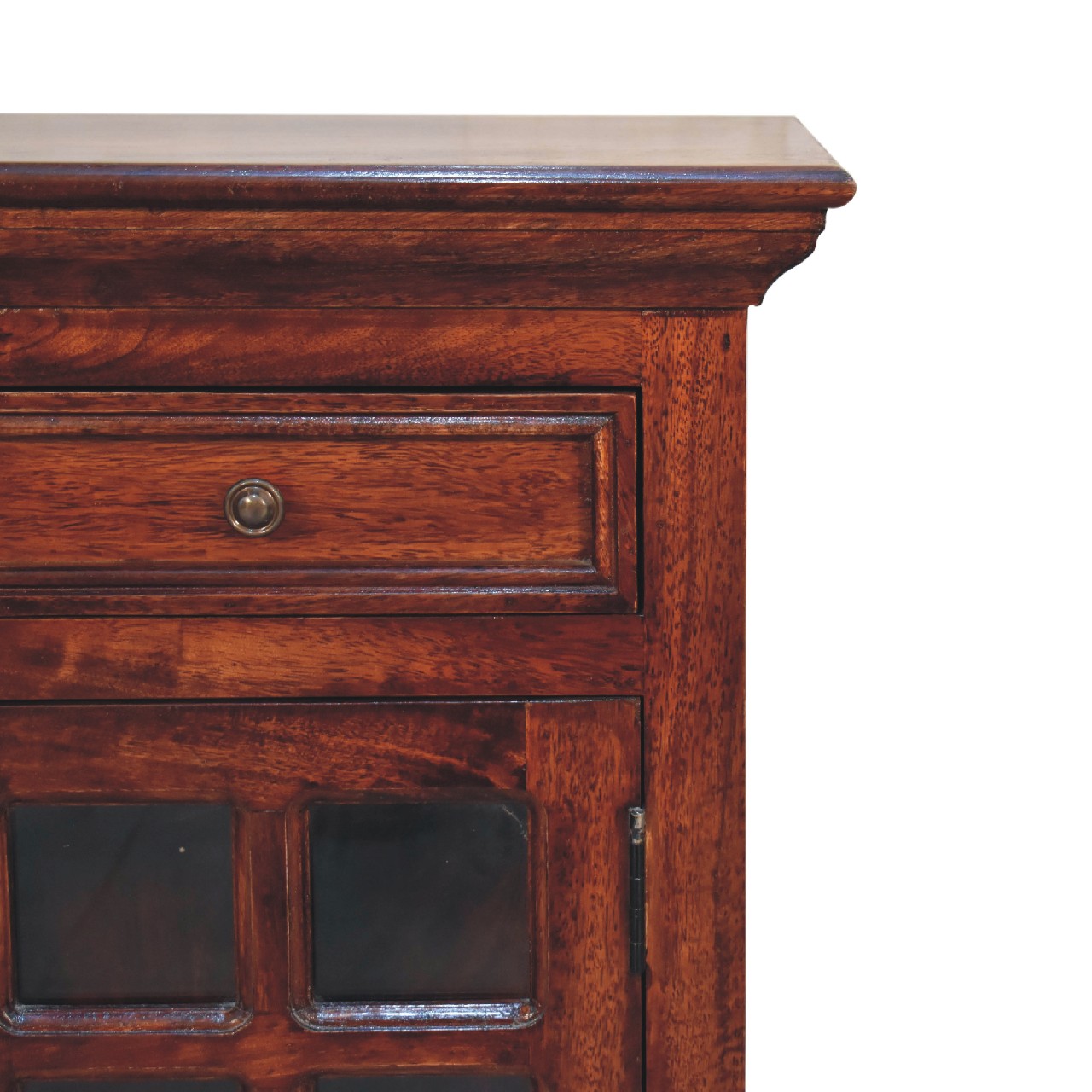 Cherry Nightstand with Glazed Door - Image 5