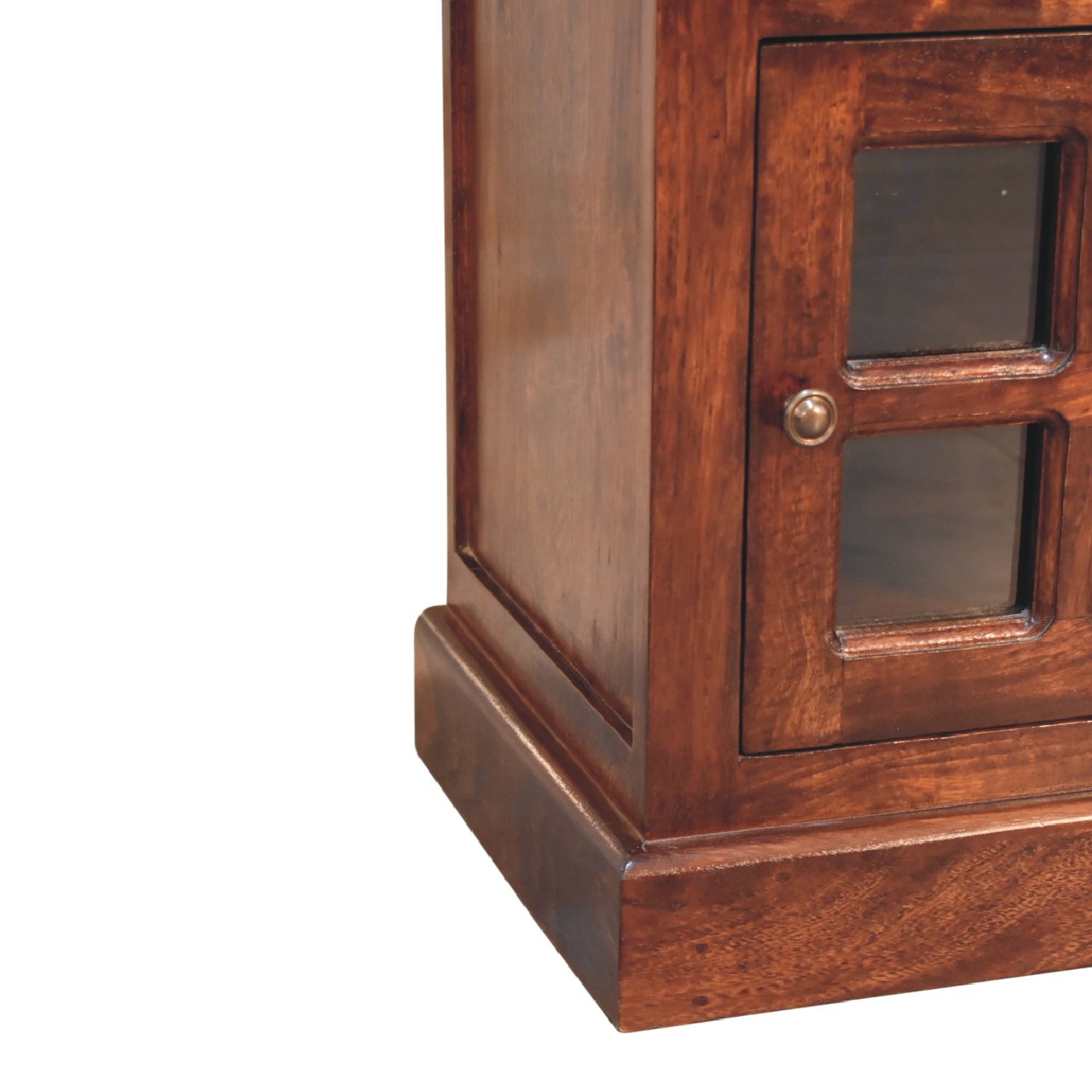 Cherry Nightstand with Glazed Door - Image 8