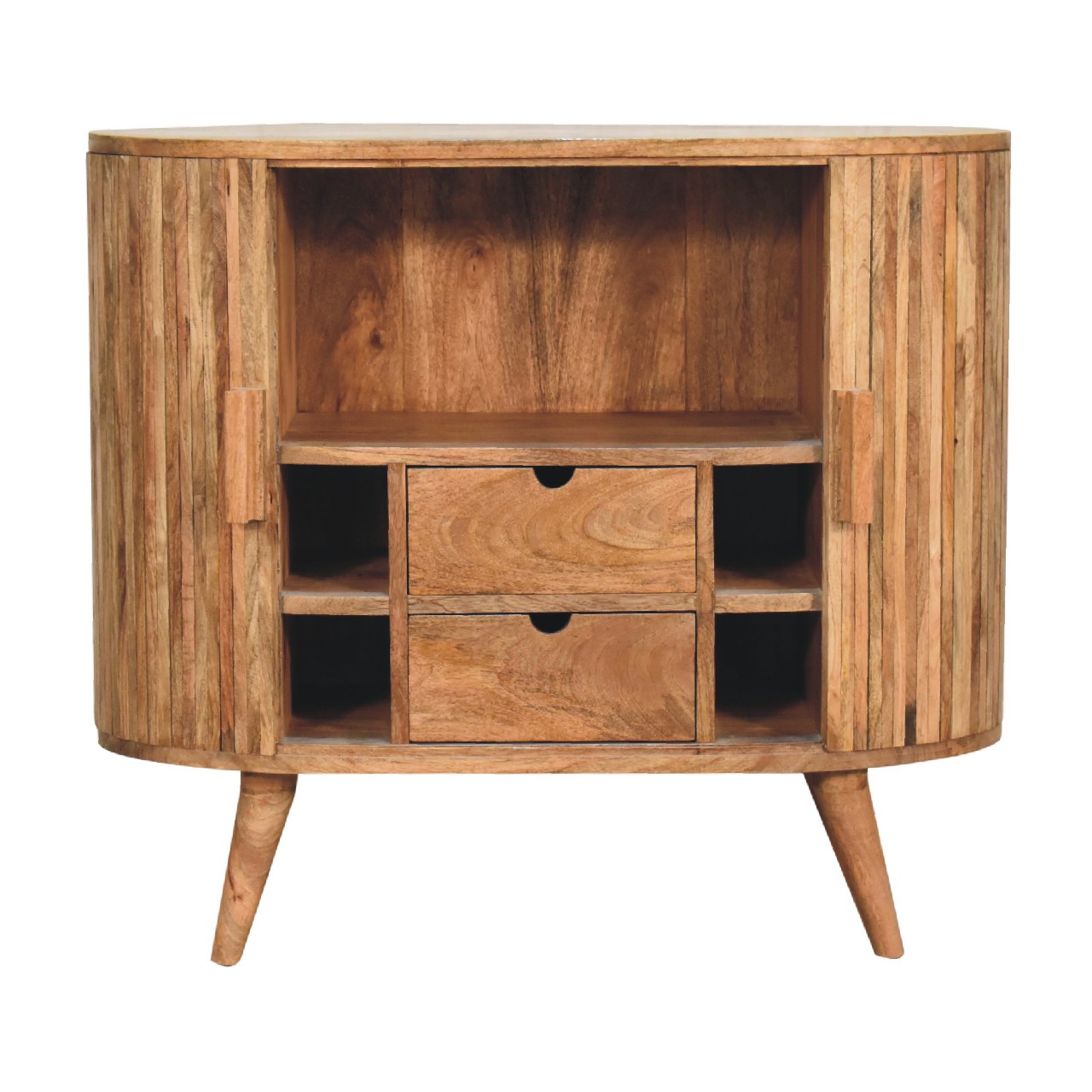 Stripe Cabinet with Storage - Image 6