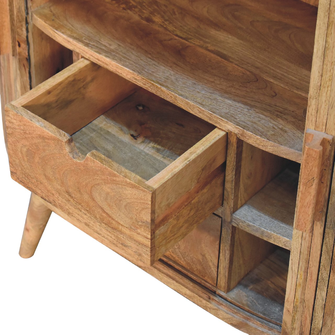 Stripe Cabinet with Storage - Image 7