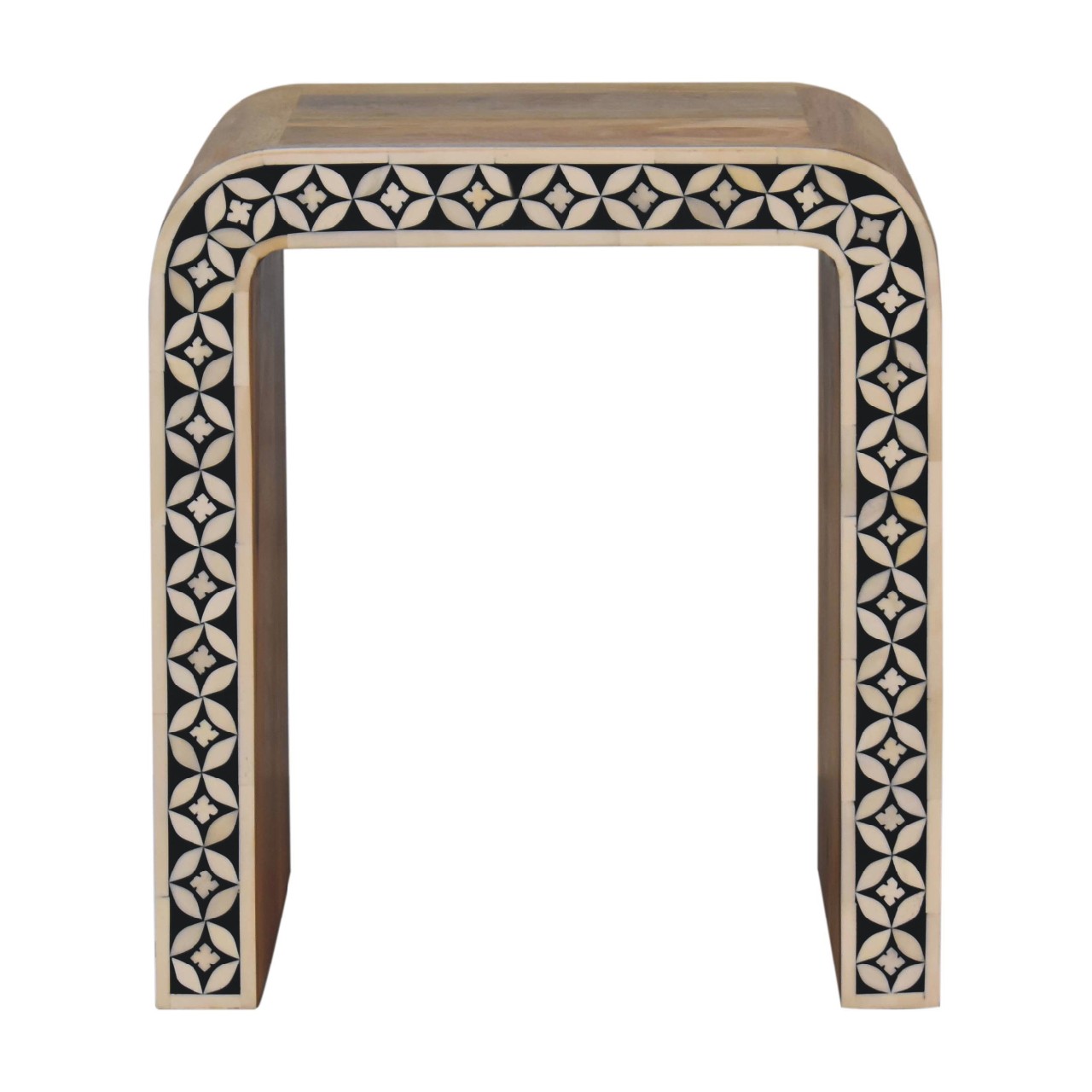Edessa Bone Inlay End Table - Image 2