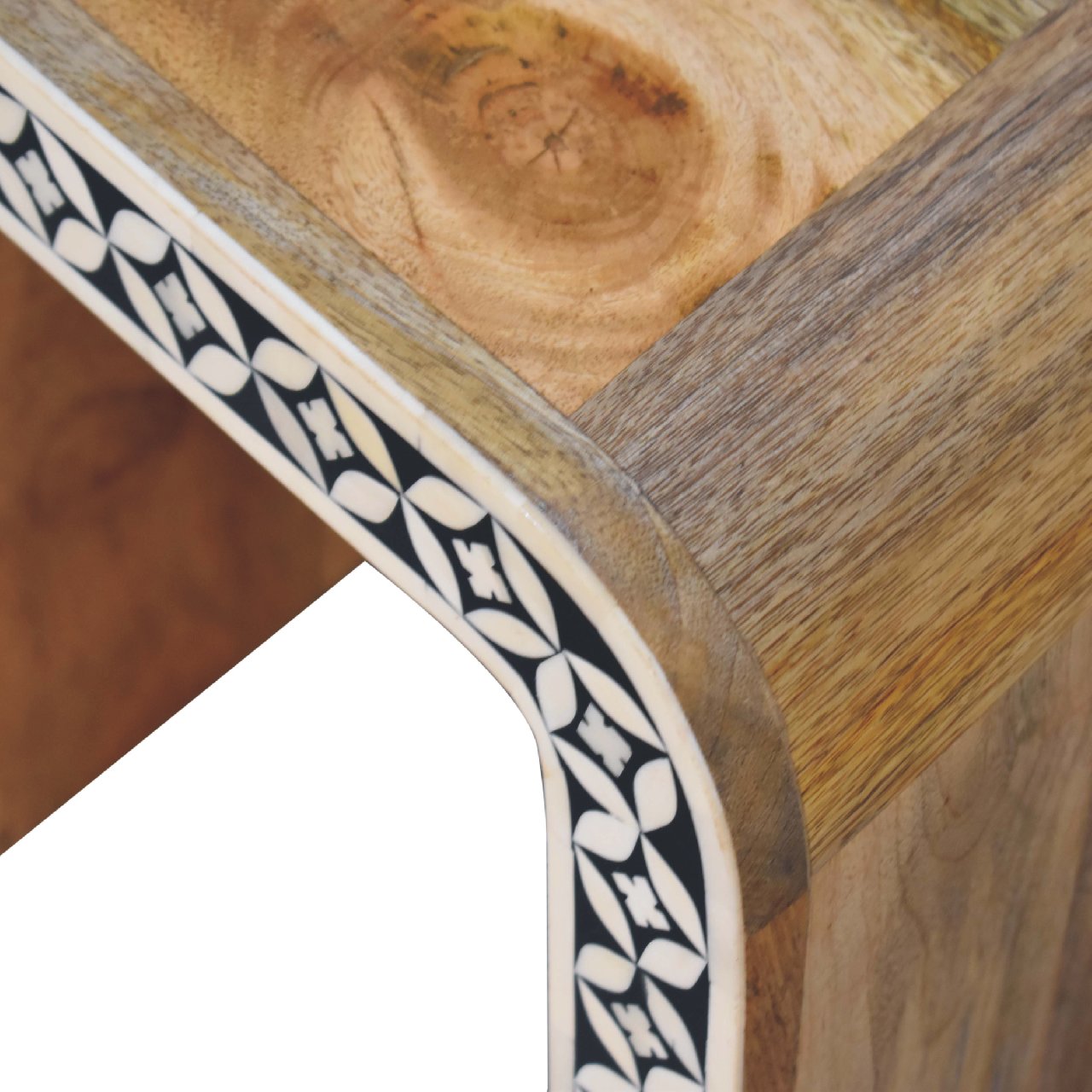 Edessa Bone Inlay End Table - Image 9