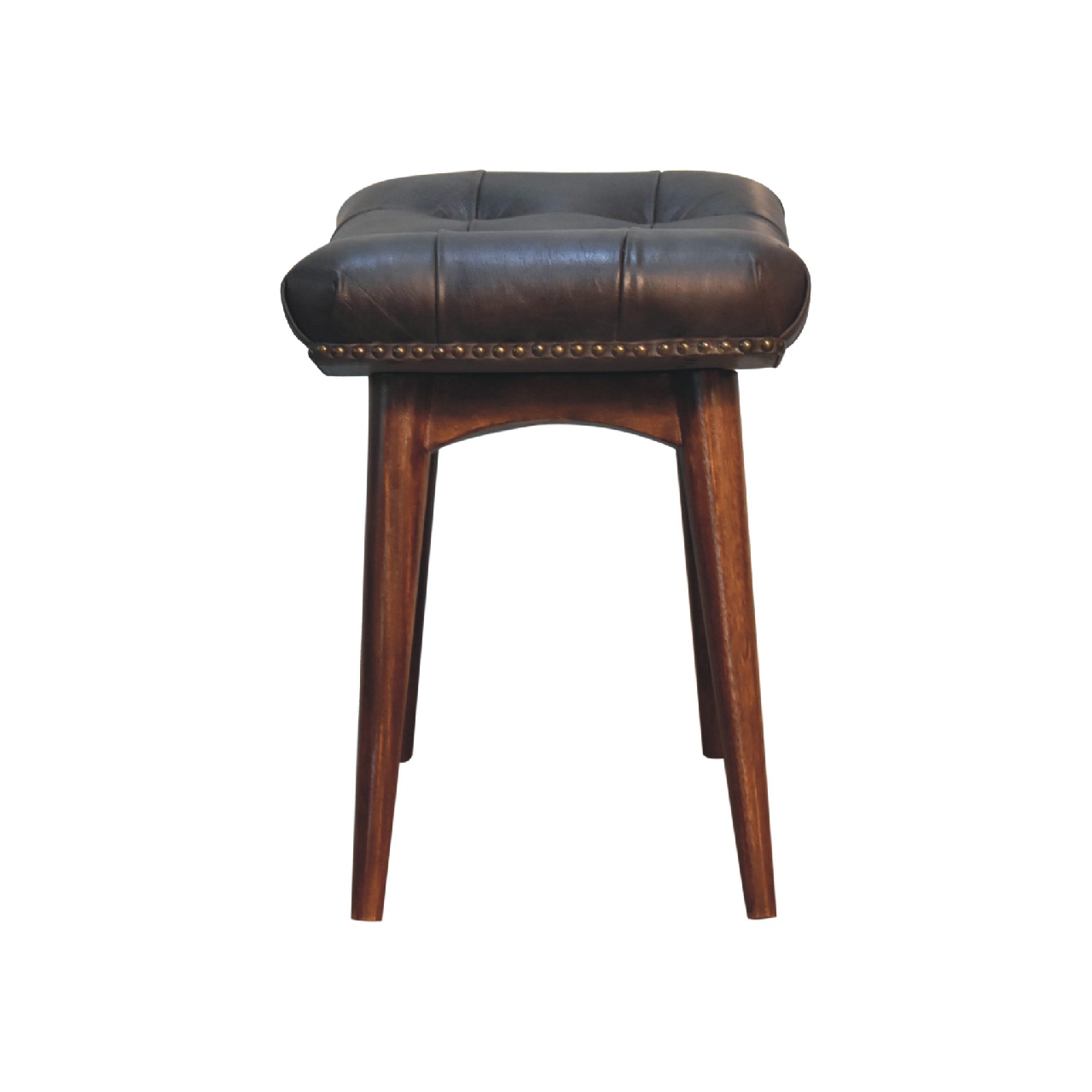Harbour Black Footstool - Image 9