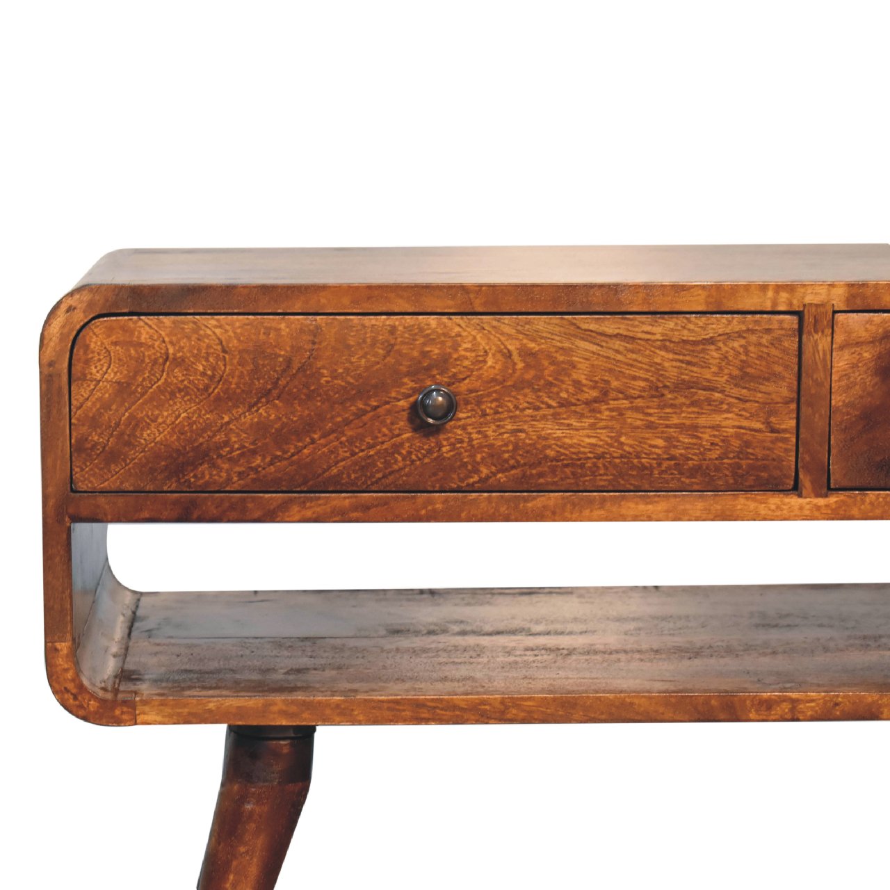 Reverse Curved Chestnut Media Unit - Image 4